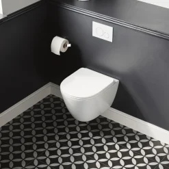Harbour Clarity Rimless Wall Hung Toilet & Soft Close Seat