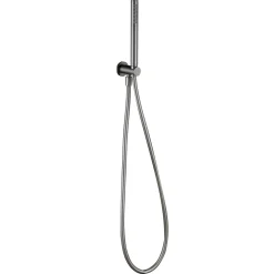 Harbour Clarity Round Shower Handset with Wall Outlet & Hose