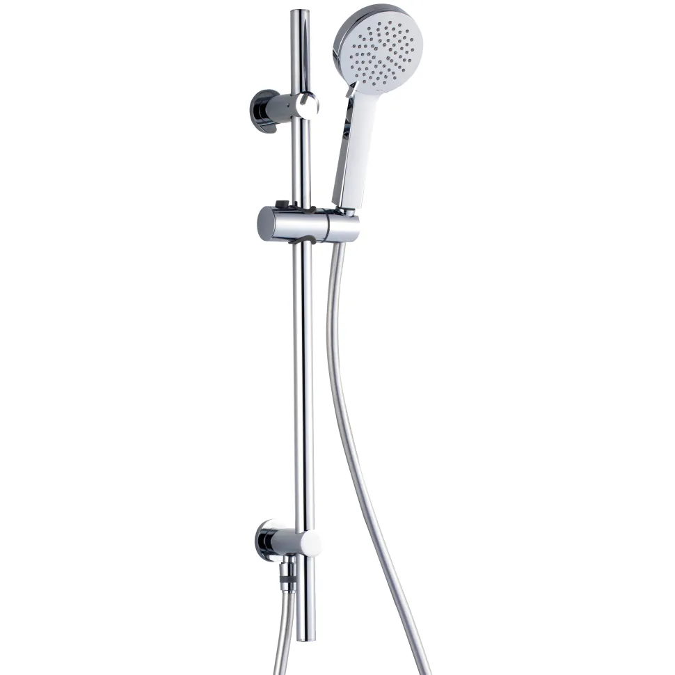 Harbour Clarity Slide Rail Kit with 3 Mode Handset & Integrated Elbow - Chrome