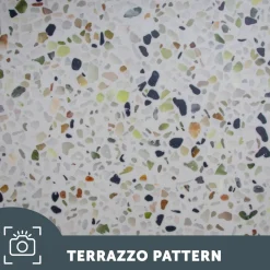 Harbour Concrete 500mm Rectangular Countertop Basin - Natural Terrazzo