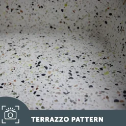 Harbour Concrete 500mm Rectangular Countertop Basin - Natural Terrazzo
