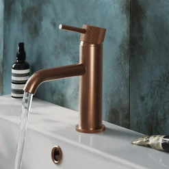 Harbour Fluted Mono Basin Mixer Tap & Waste