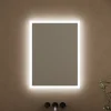 Harbour Glow LED Illuminated Mirror with Demister Pad & Shaver Socket - 500 x 700mm