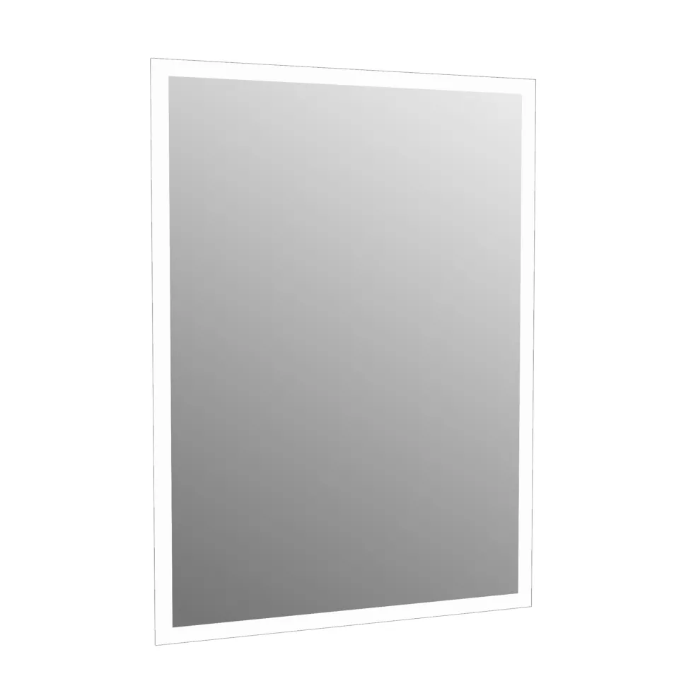 Harbour Glow LED Mirror with Demister Pad & Shaver Socket - 600 x 800mm