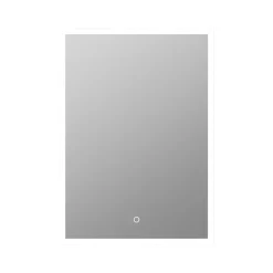 Harbour Glow Recessed Single Door LED Bathroom Mirror Cabinet - 500 x 700mm