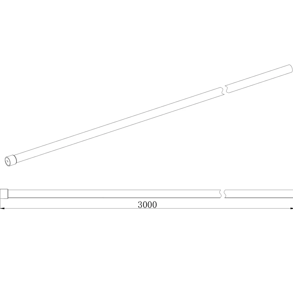 Harbour i10 Brushed Brass Ceiling Supports