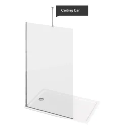 Harbour i10 Chrome Ceiling Supports
