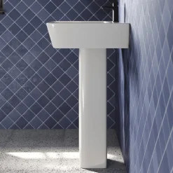 Harbour Icon Bathroom Suite with Rimless Toilet & Double Ended Bath