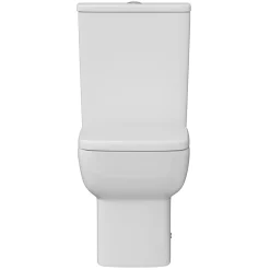 Harbour Icon Bathroom Suite with Rimless Toilet & Double Ended Bath