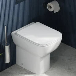 Harbour Icon Rimless Back to Wall Comfort Height Toilet & Soft Close Seat