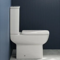 Harbour Icon Rimless Close Coupled Toilet & Soft Close Seat