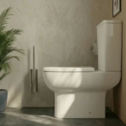 Harbour Icon Rimless Close Coupled Toilet & Soft Close Seat