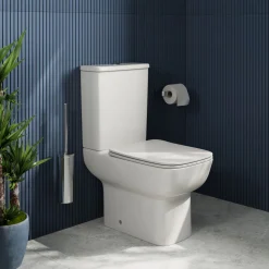 Harbour Icon Rimless Close Coupled Toilet & Soft Close Seat