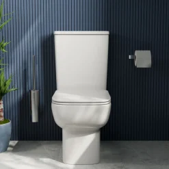 Harbour Icon Rimless Close Coupled Toilet & Soft Close Seat
