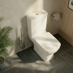 Harbour Icon Rimless Close Coupled Toilet & Soft Close Seat