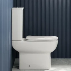 Harbour Icon Rimless Close Coupled Toilet & Soft Close Seat