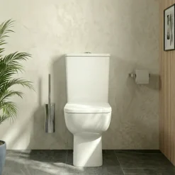 Harbour Icon Rimless Close Coupled Toilet & Soft Close Seat