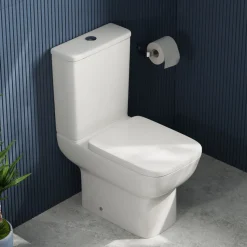 Harbour Icon Rimless Close Coupled Toilet & Soft Close Seat