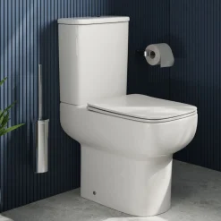 Harbour Icon Rimless Comfort Height Close Coupled Toilet & Soft Close Seat