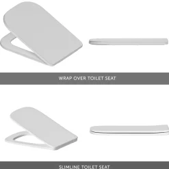 Harbour Icon Rimless Comfort Height Close Coupled Toilet & Soft Close Seat