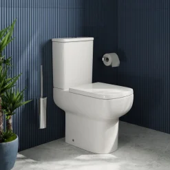 Harbour Icon Rimless Comfort Height Close Coupled Toilet & Soft Close Seat