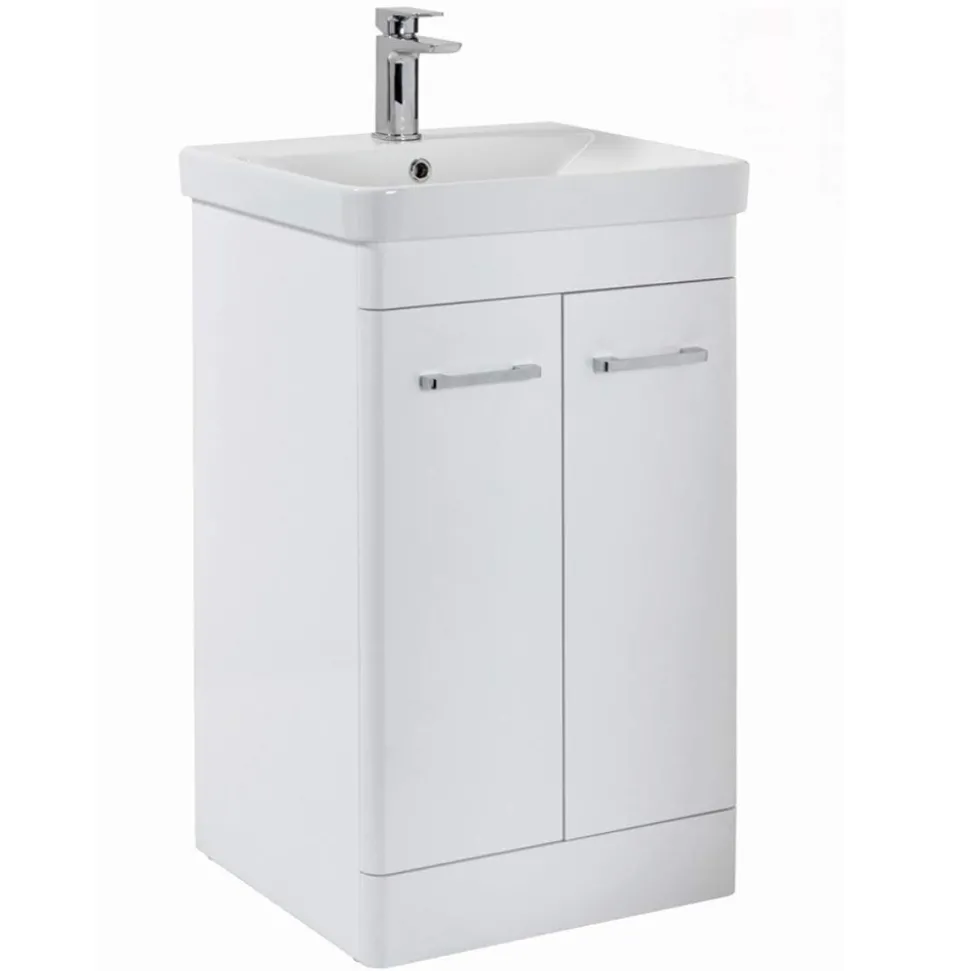 Harbour Identity 600mm Floorstanding Vanity Unit & Basin