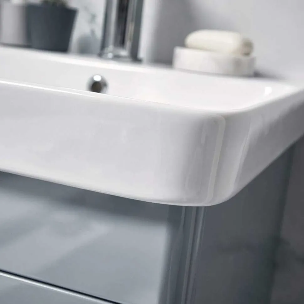 Harbour Identity 600mm Floorstanding Vanity Unit & Basin