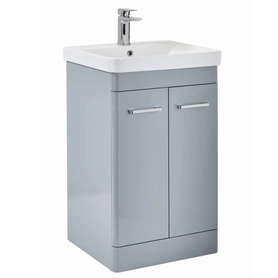 Harbour Identity 600mm Floorstanding Vanity Unit & Basin