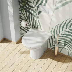 Harbour Identity Rimless Back to Wall Toilet & Soft Close Seat