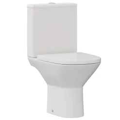 Harbour Identity Rimless Close Coupled Toilet & Soft Close Seat