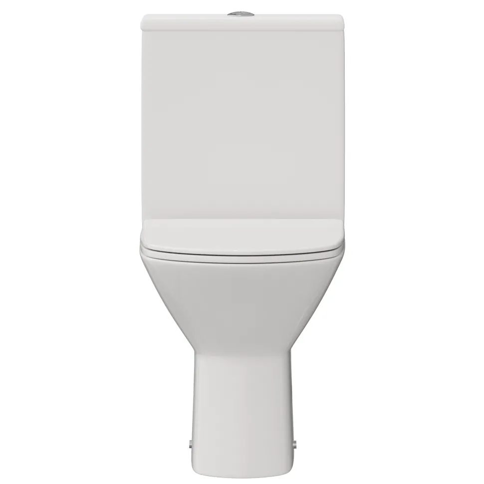 Harbour Identity Rimless Close Coupled Toilet & Soft Close Seat