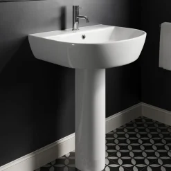 Harbour Identity Rimless Toilet & Basin Bathroom Suite