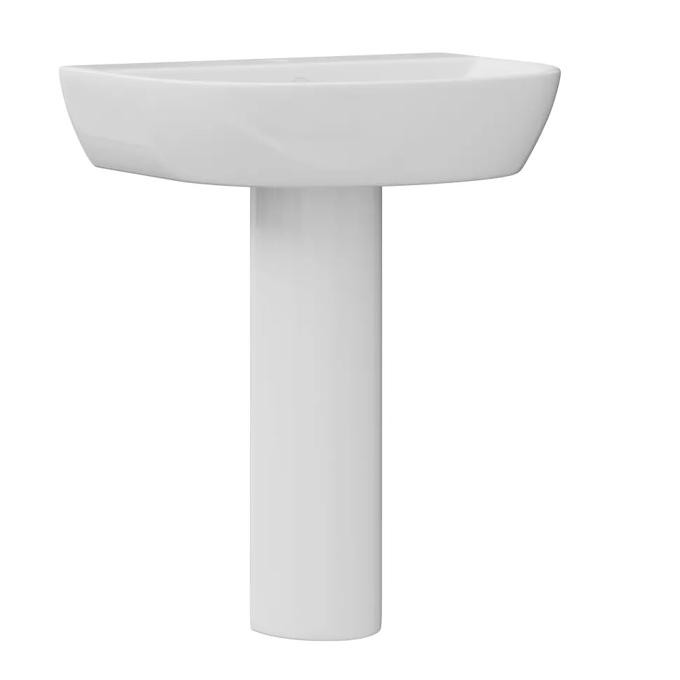 Harbour Identity Rimless Toilet & Basin Bathroom Suite