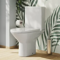 Harbour Identity Rimless Toilet & Basin Bathroom Suite