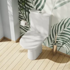 Harbour Identity Rimless Toilet & Basin Bathroom Suite
