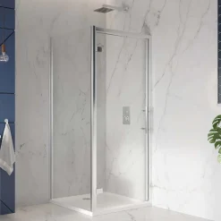 Harbour i6 & i8 Chrome Shower Enclosure Extension Piece