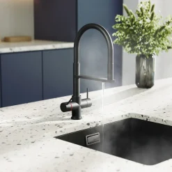 Harbour 4-in-1 Flexi Spout Instant Boiling Water Tap with WRAS-Approved Digital Boiler & Filter