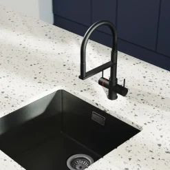 Harbour 4-in-1 Flexi Spout Instant Boiling Water Tap with WRAS-Approved Digital Boiler & Filter