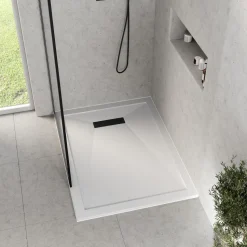 Harbour Linear 25mm Luxury Stone Rectangular Shower Tray - 9 Sizes