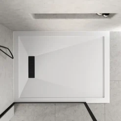 Harbour Linear 25mm Luxury Stone Rectangular Shower Tray - 9 Sizes