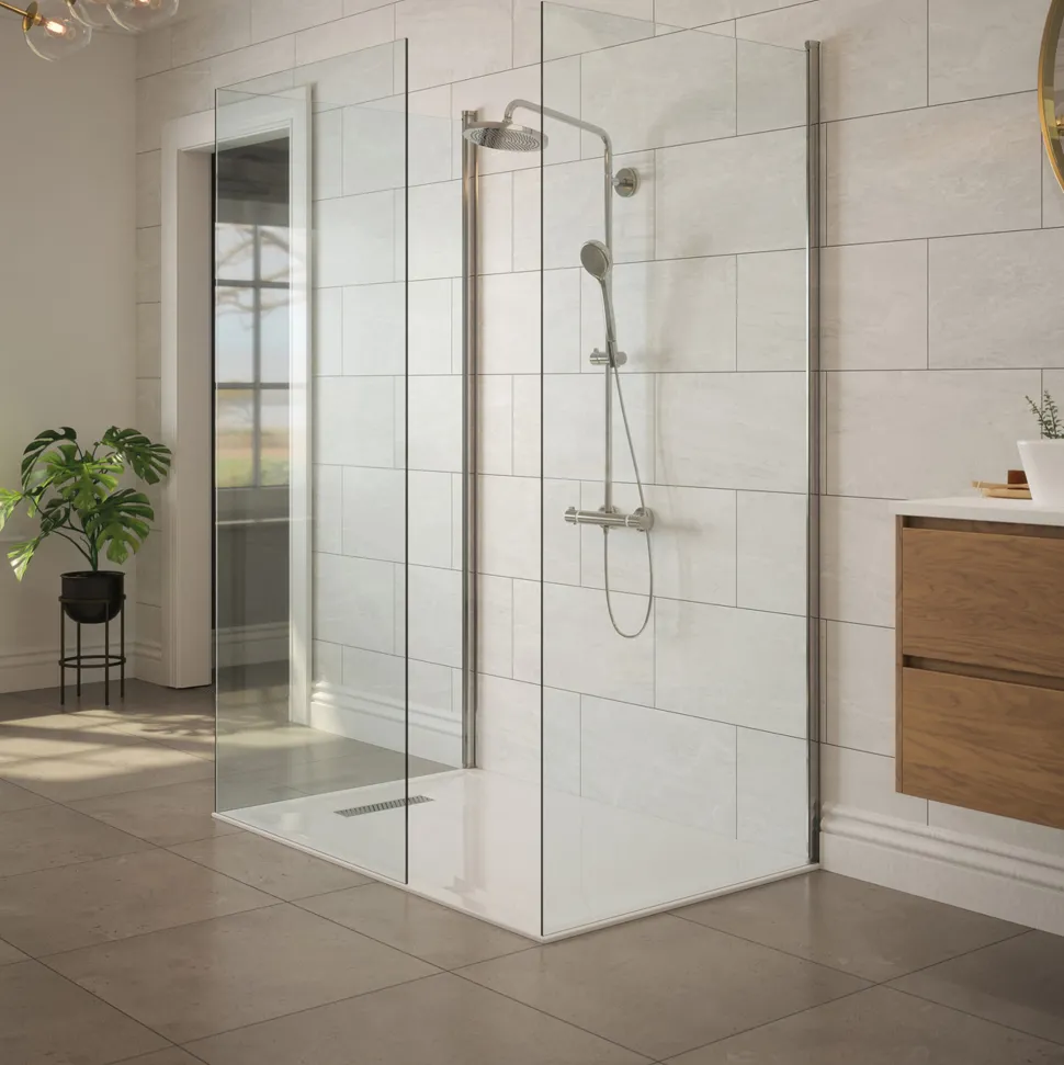 Harbour Linear 25mm Luxury Stone Rectangular Shower Tray - 9 Sizes