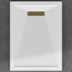 Harbour Linear 25mm Luxury Stone Rectangular Shower Tray - 9 Sizes