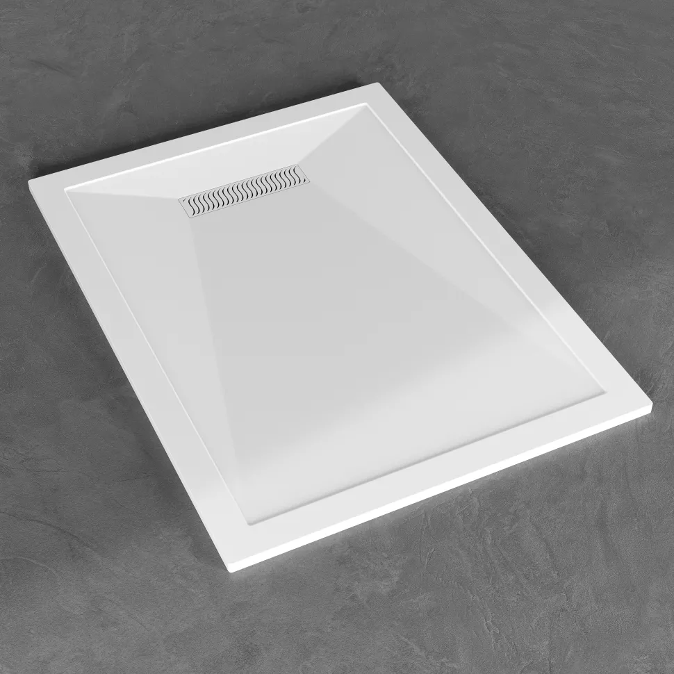Harbour Linear 25mm Luxury Stone Rectangular Shower Tray - 9 Sizes