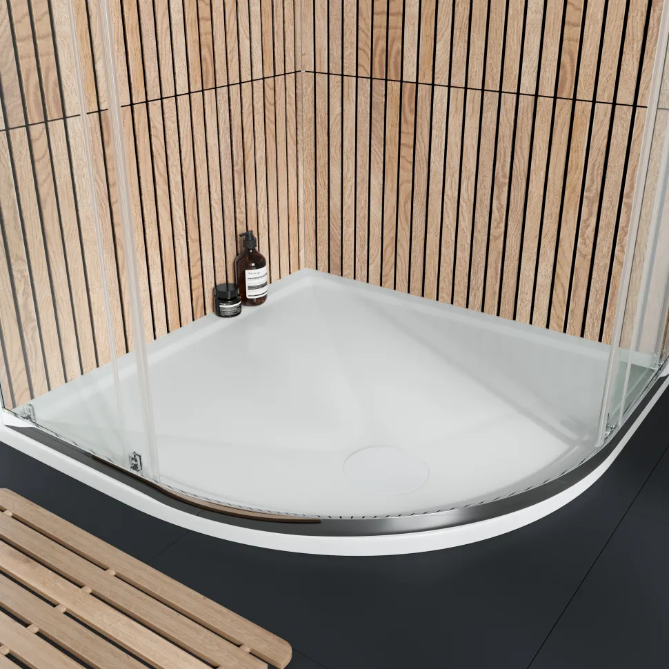 Harbour 28mm Luxury Stone Quadrant Shower Tray