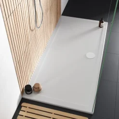 Harbour 28mm Luxury Stone Rectangular Shower Tray