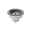 Harbour 90mm PVD Gunmetal Basket Strainer Kitchen Sink Waste