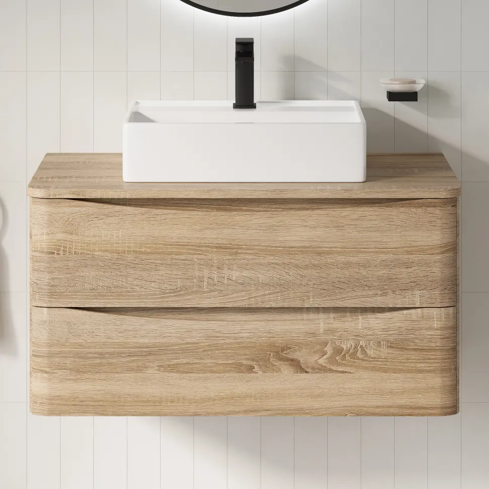 Harbour Origin 900mm Wall Mounted Vanity Unit & Countertop