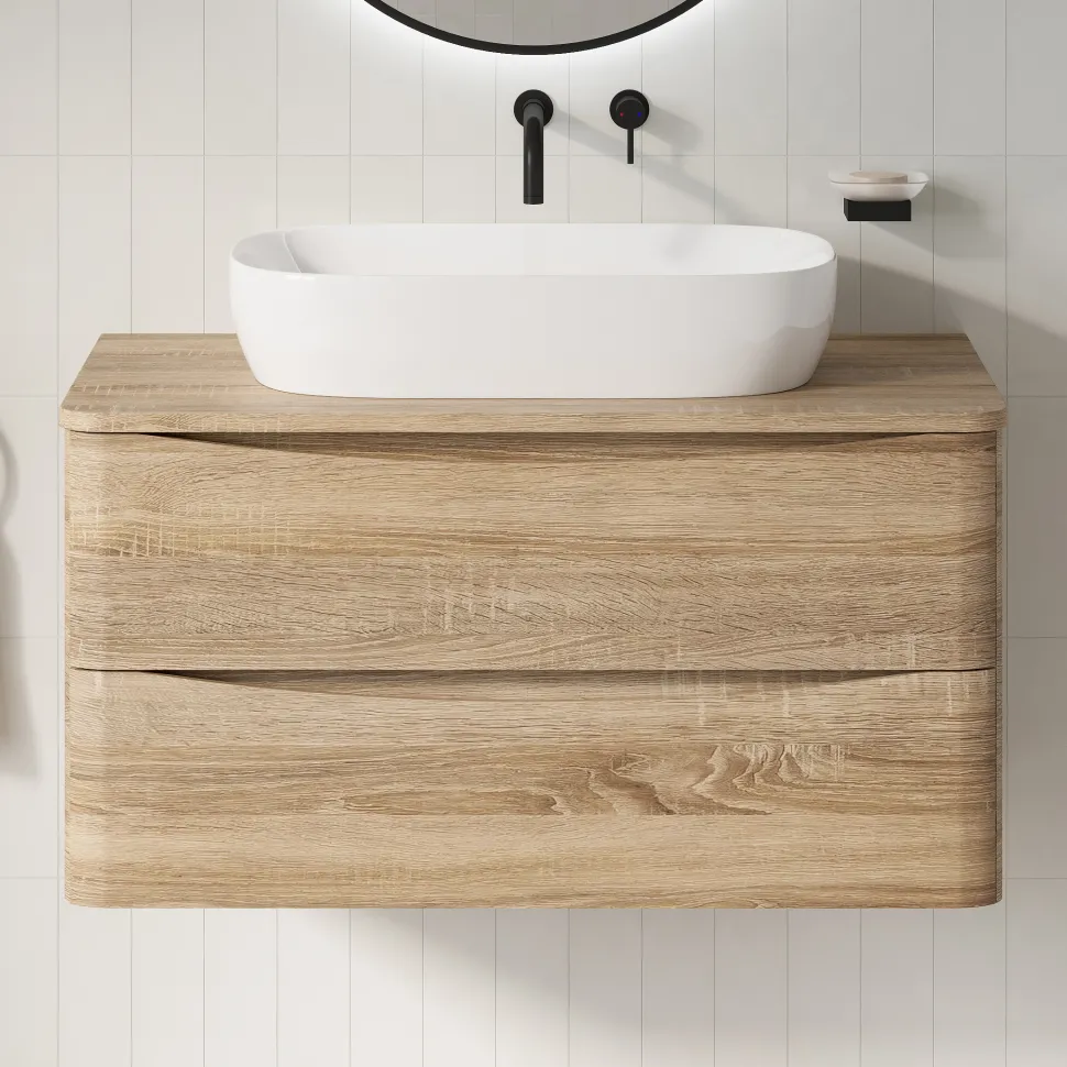 Harbour Origin 900mm Wall Mounted Vanity Unit & Countertop