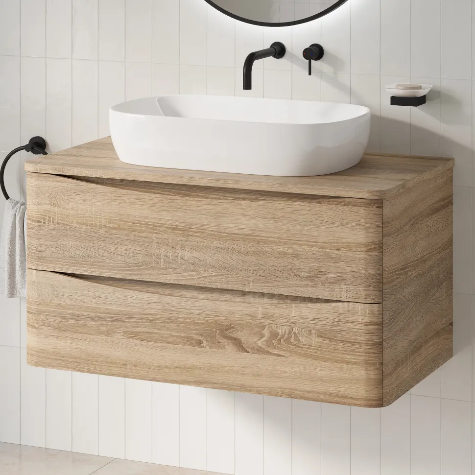 Harbour Origin 900mm Wall Mounted Vanity Unit & Countertop