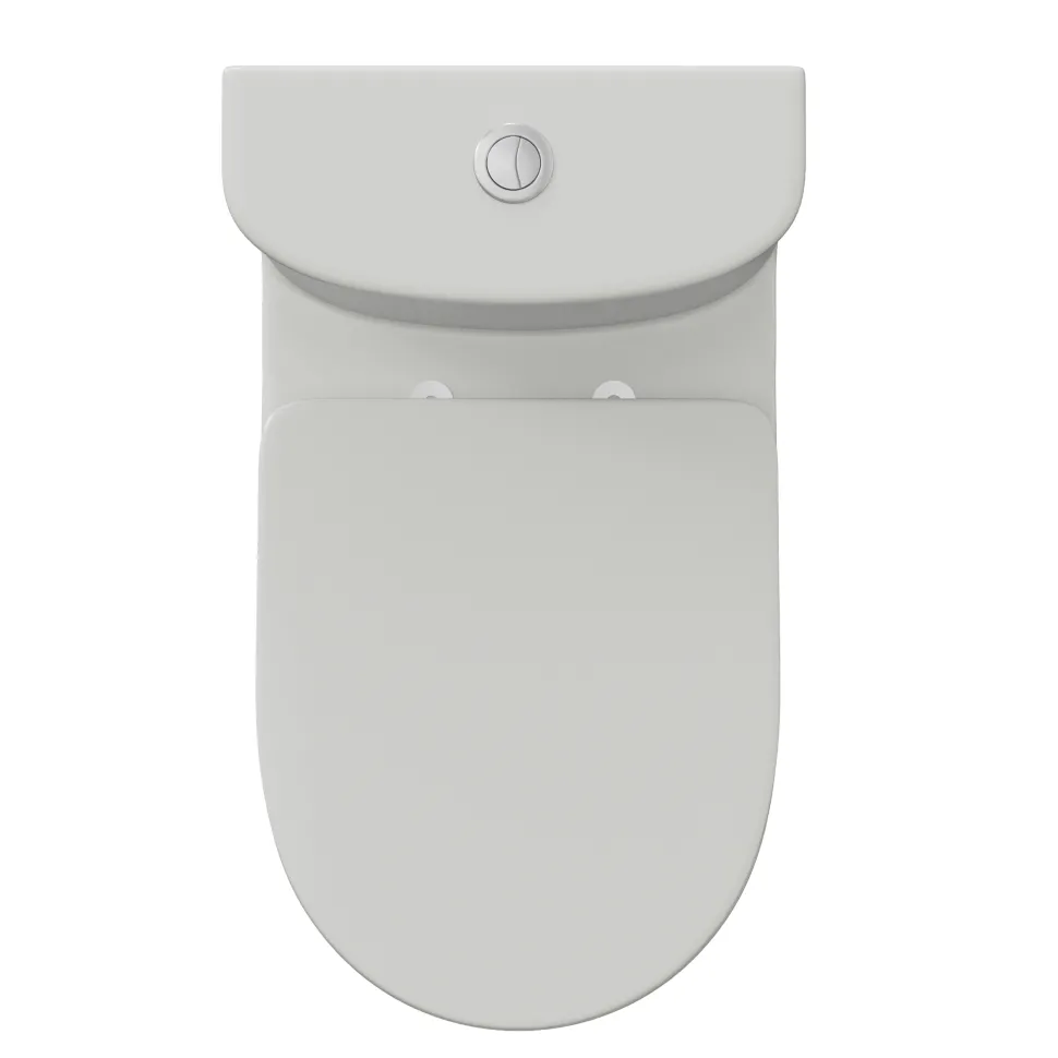 Harbour Serenity Rimless Back to Wall Comfort Height Toilet with Cistern & Soft Close Seat